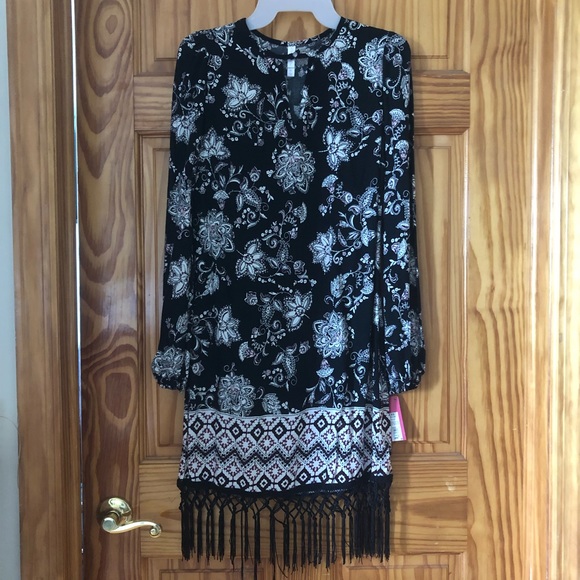 Fringed Bottom Dress by Xhilaration - Picture 1 of 4